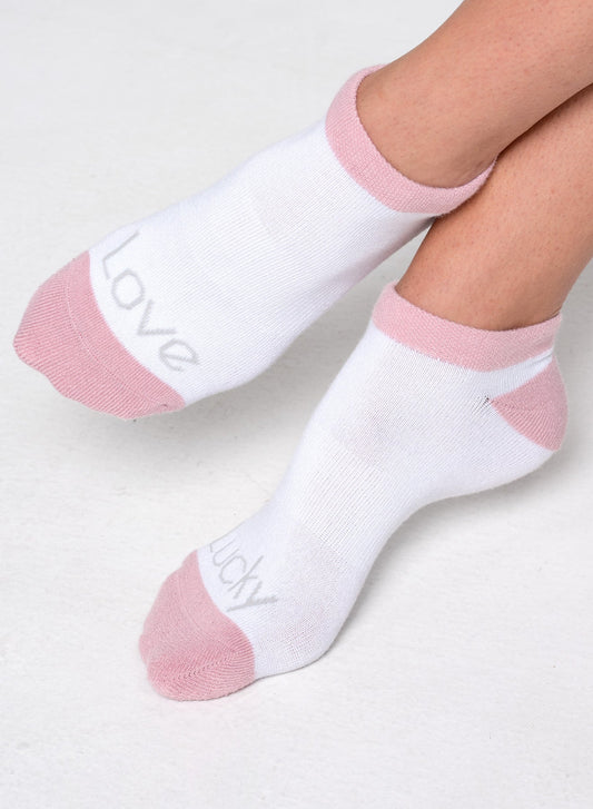 Lucky In Love Weave It To Me Low Cut Socks