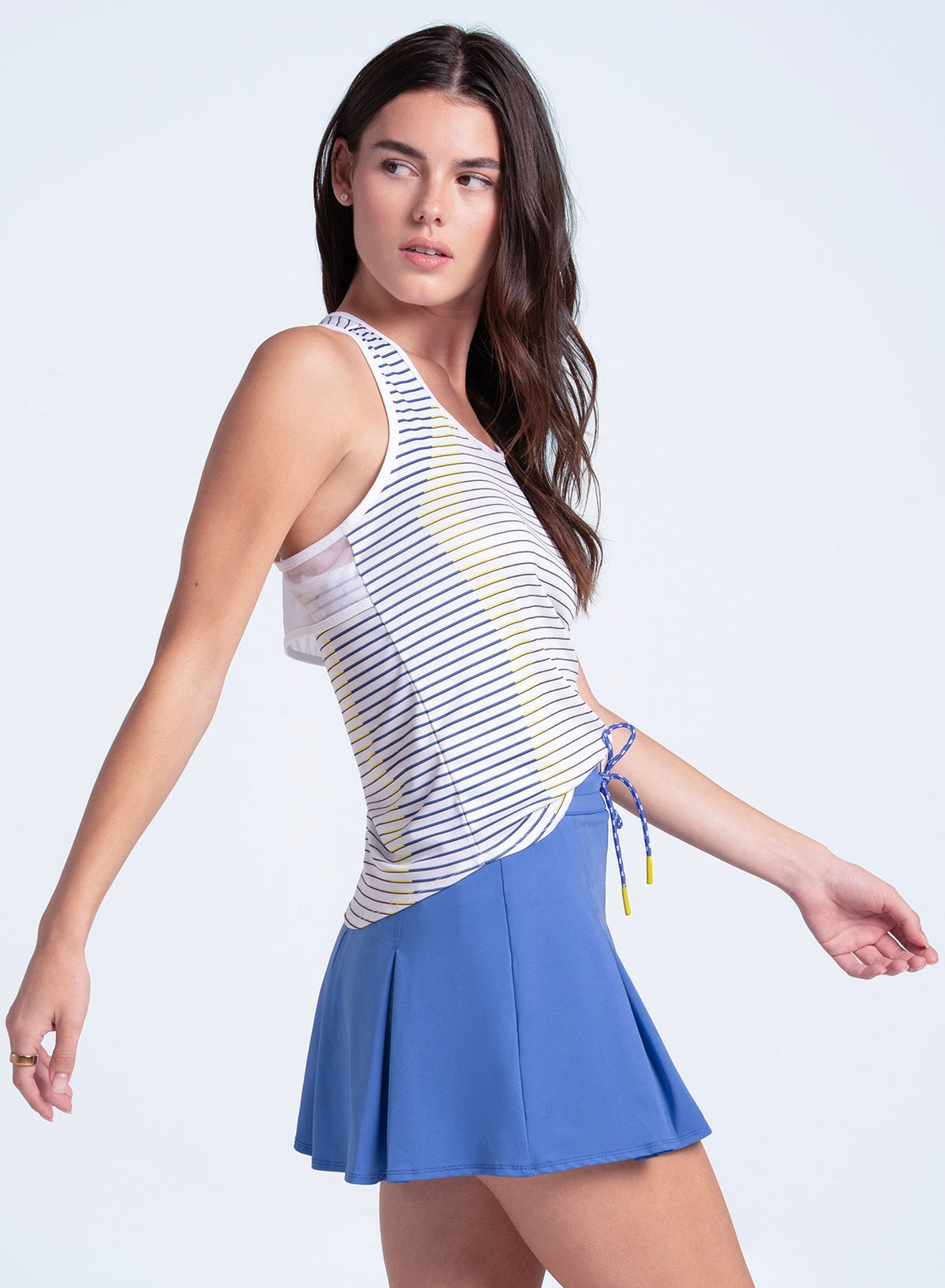 Lucky In Love Game On Stripe Tank