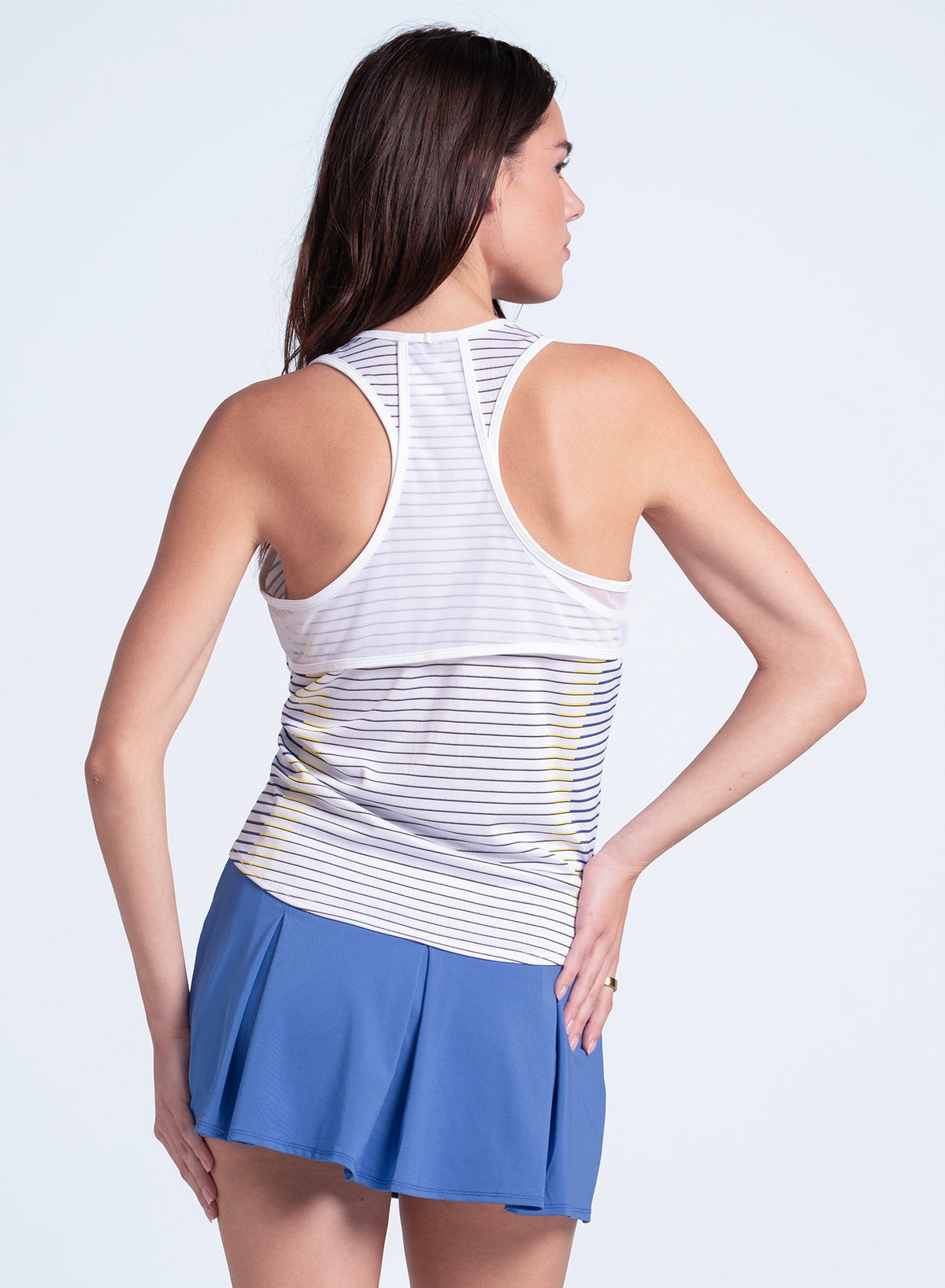 Lucky In Love Game On Stripe Tank