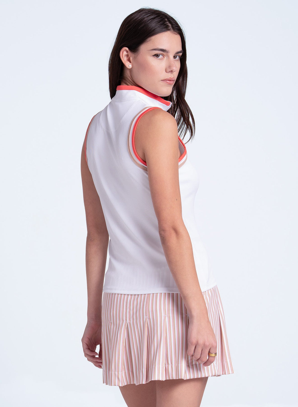 Lucky In Love Double Classic Mock Neck Tank