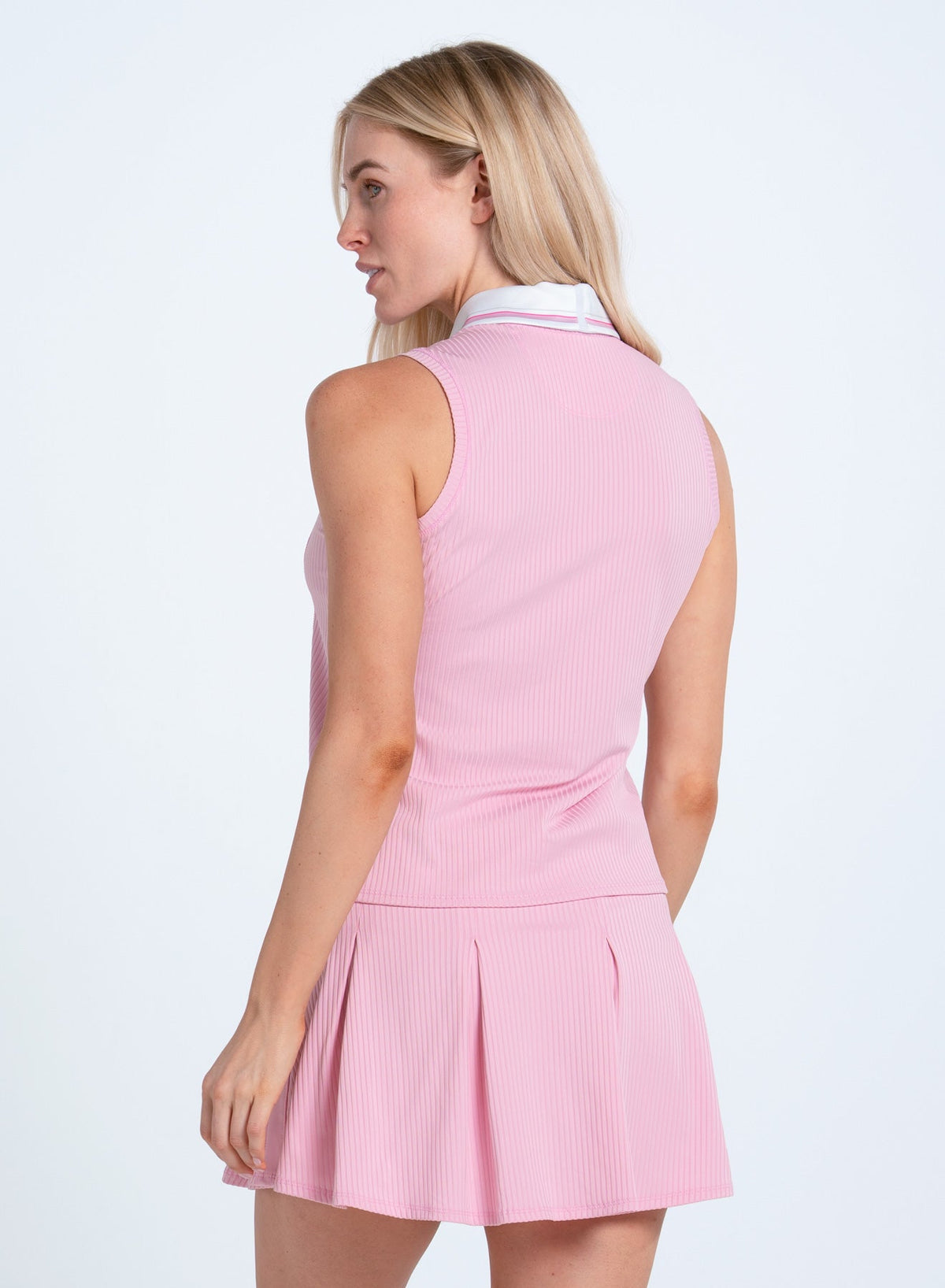 Lucky In Love Tee Time Polo Tank