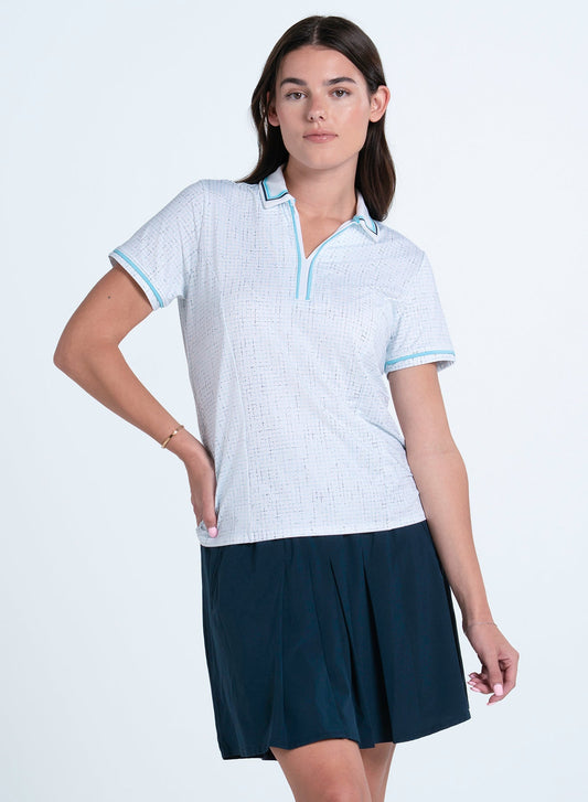 Lucky In Love Uptown Girl Polo Short Sleeve
