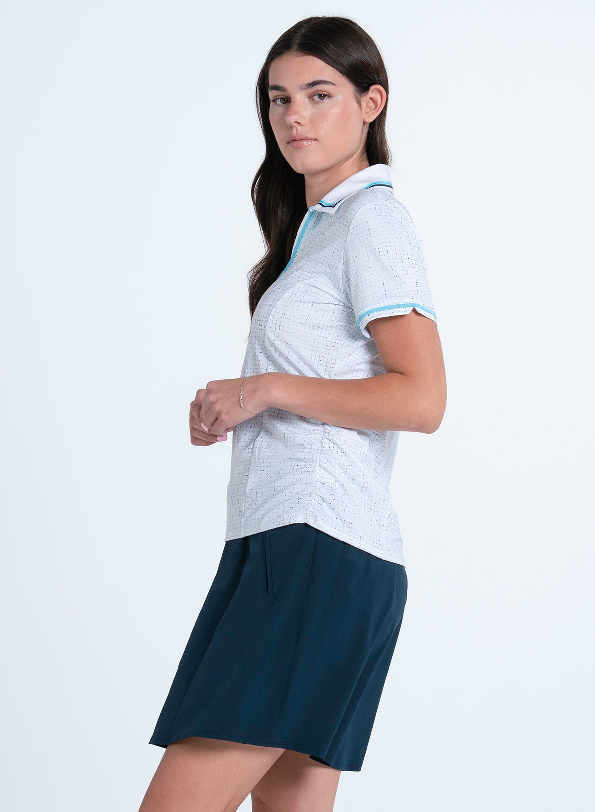 Lucky In Love Uptown Girl Polo Short Sleeve