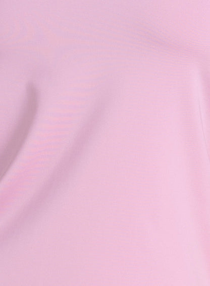 Lucky In Love Pleated Placket Short Sleeve
