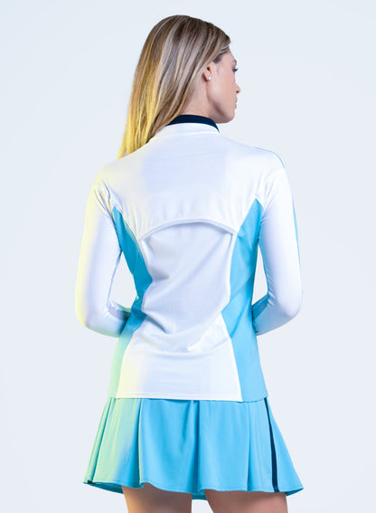 Lucky In Love Zip & Drive 1/4 Zip Long Sleeve