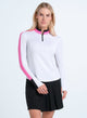 White W/ Pink