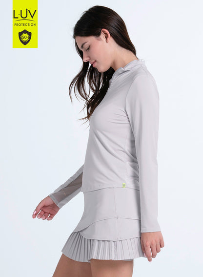 Lucky In Love Free Play Zip Long Sleeve