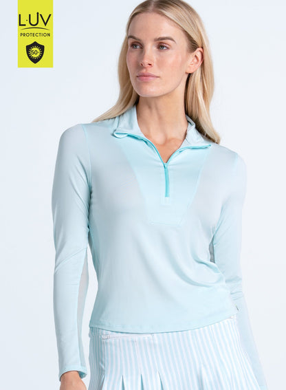 Lucky In Love Free Play Zip Long Sleeve