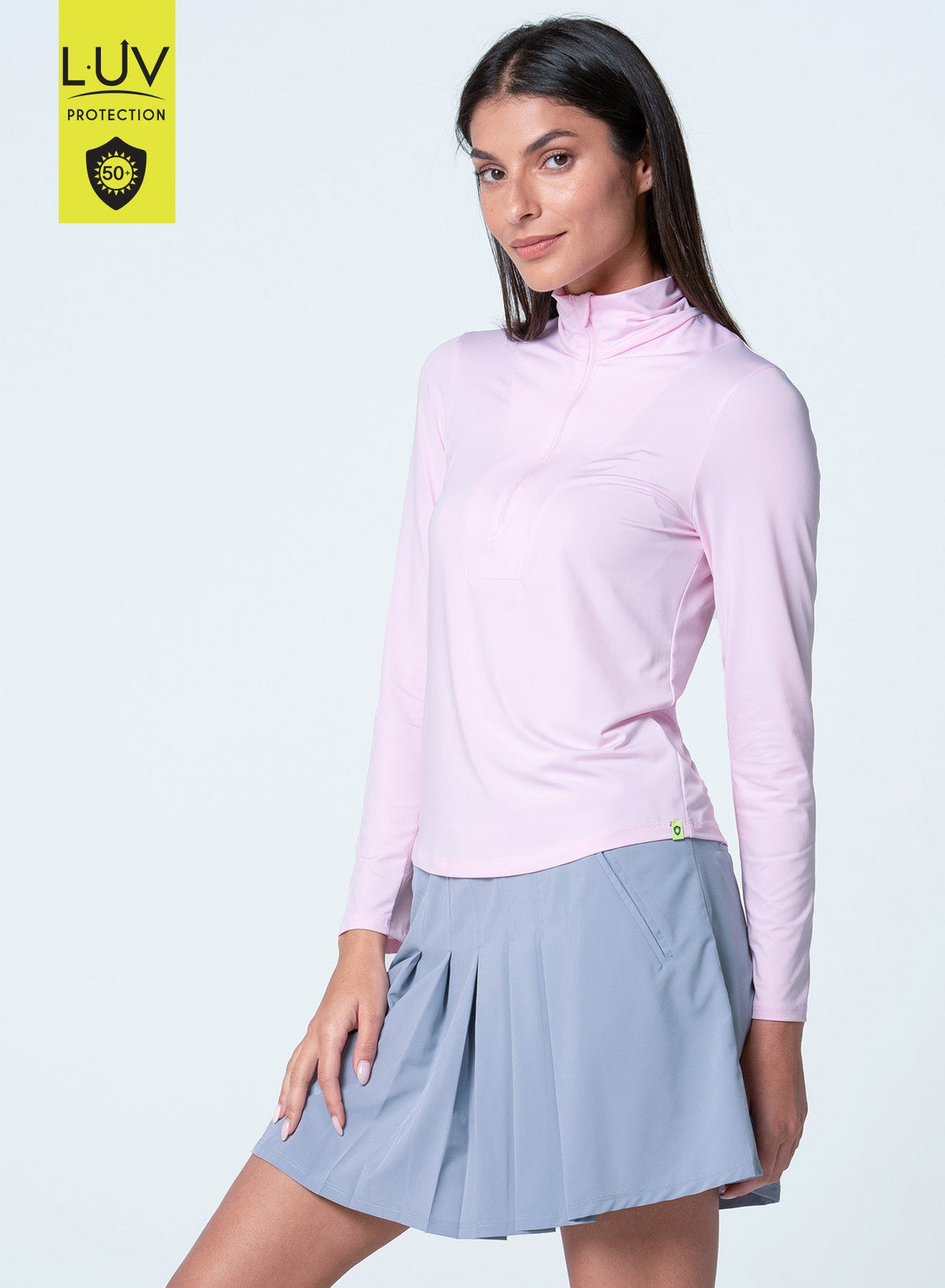 Lucky In Love Free Play Zip Long Sleeve