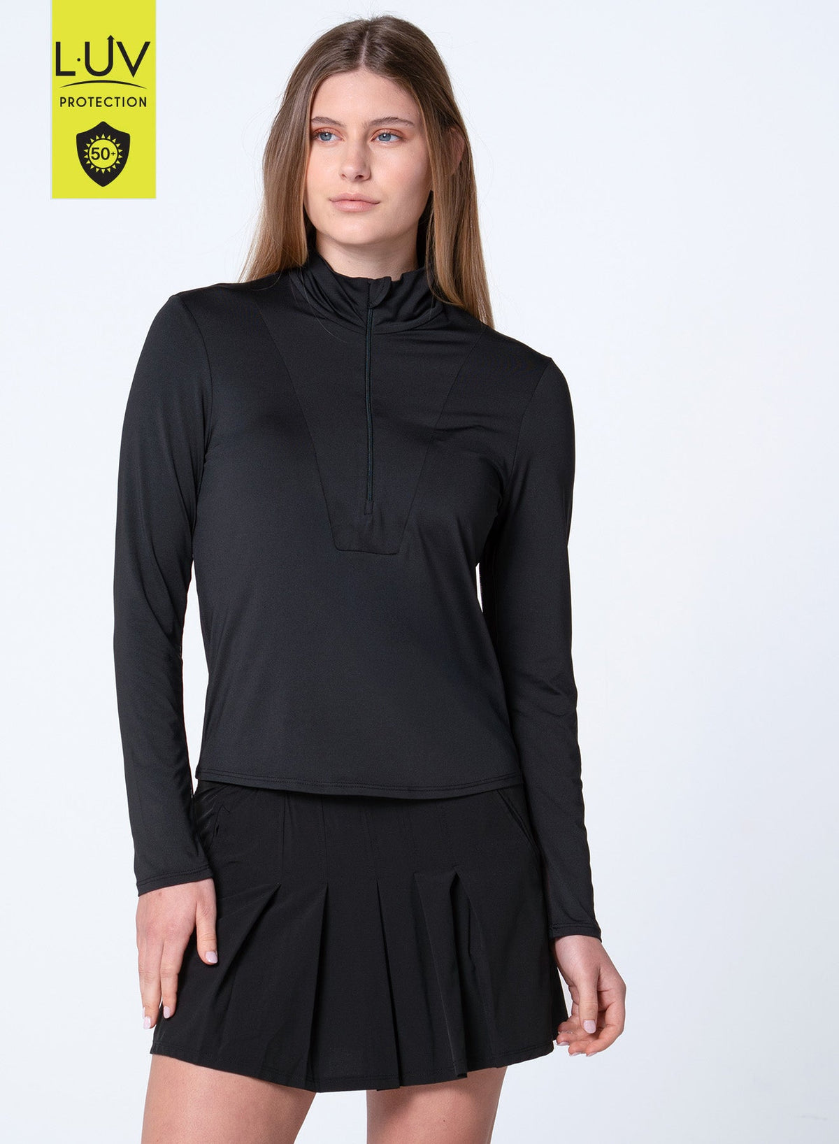 Lucky In Love Free Play Zip Long Sleeve