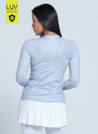 Lucky In Love Heather Breeze Long Sleeve