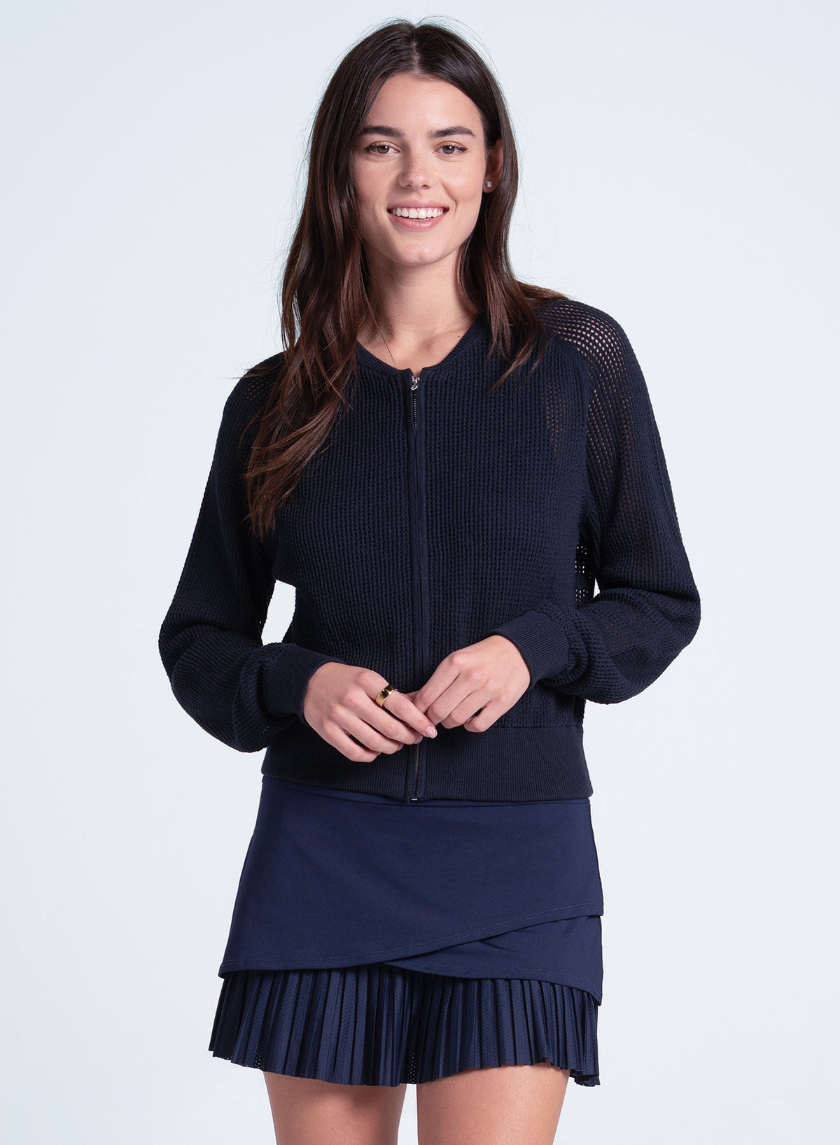 Lucky In Love Aero Pointelle Sweater
