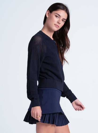 Lucky In Love Aero Pointelle Sweater