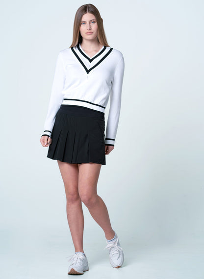 Lucky In Love Victory V-neck Sweater
