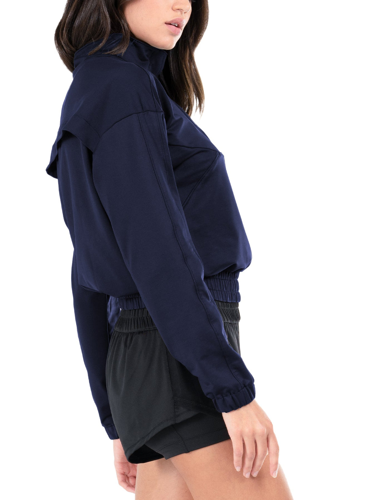 Lucky In Love Mock Pullover