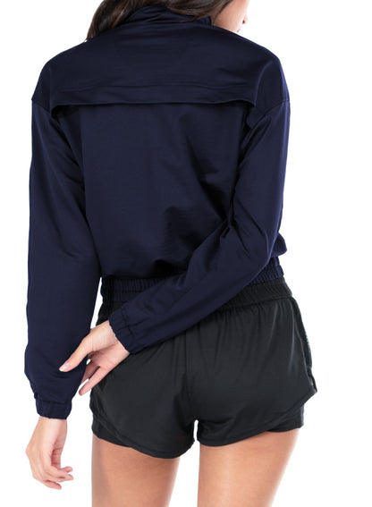 Lucky In Love Mock Pullover