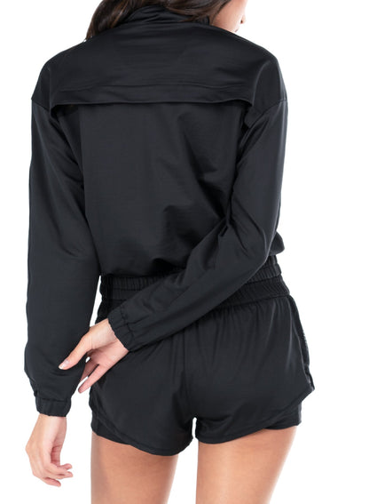 Lucky In Love Mock Pullover