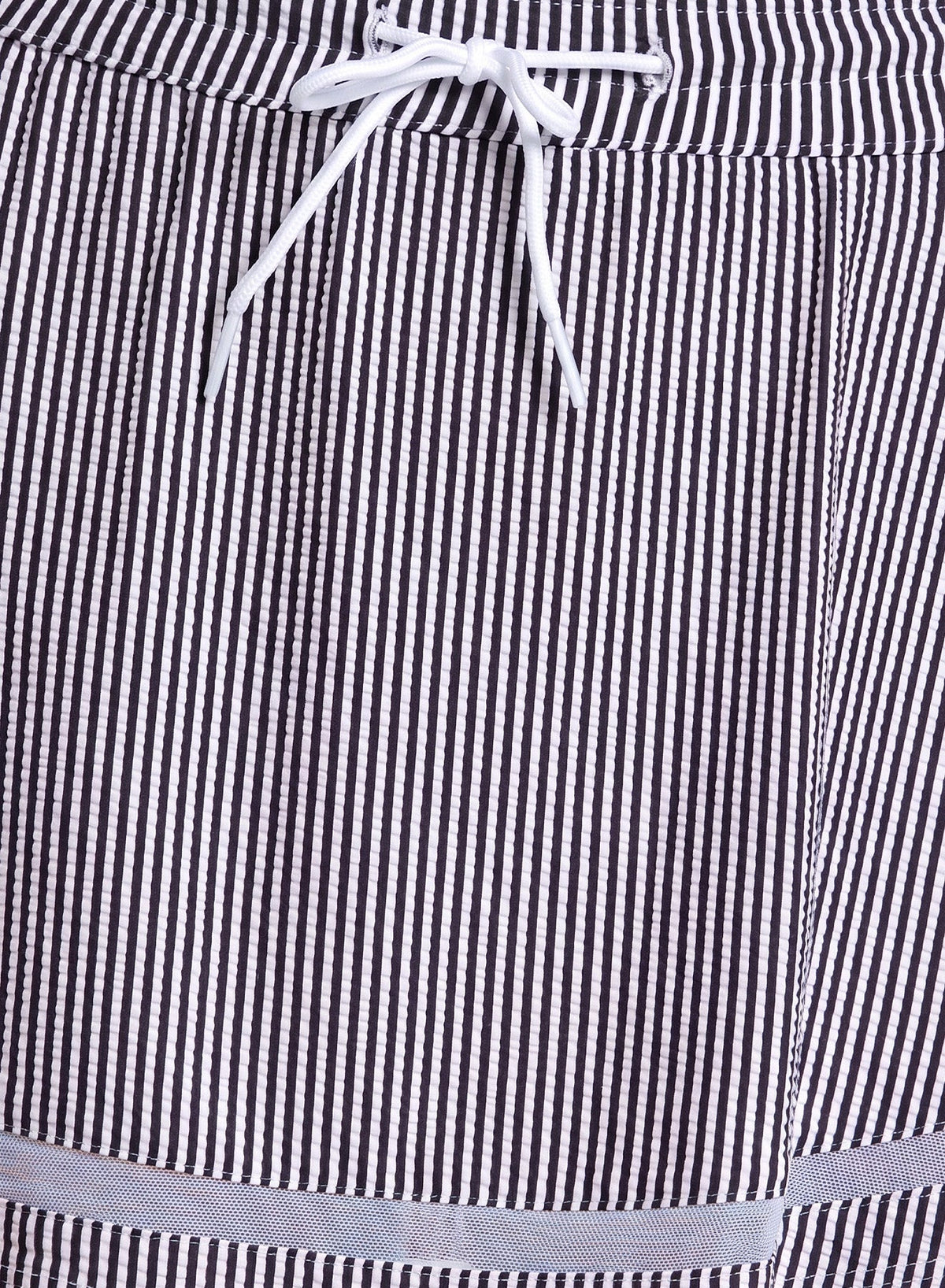 Lucky In Love High Waist Seersucker Skirt
