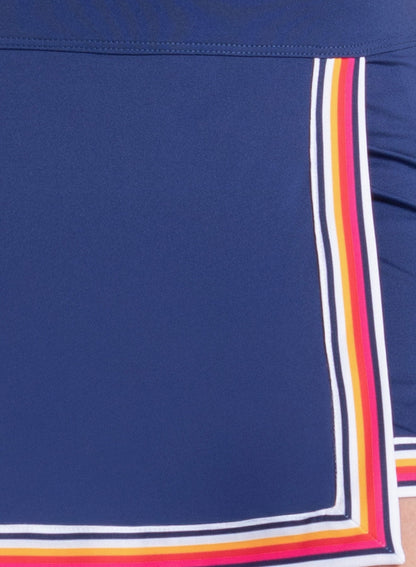 Lucky In Love Retro Border Skirt
