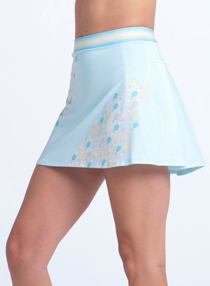 Lucky In Love Paddle Sprinkle Pickleball Skirt