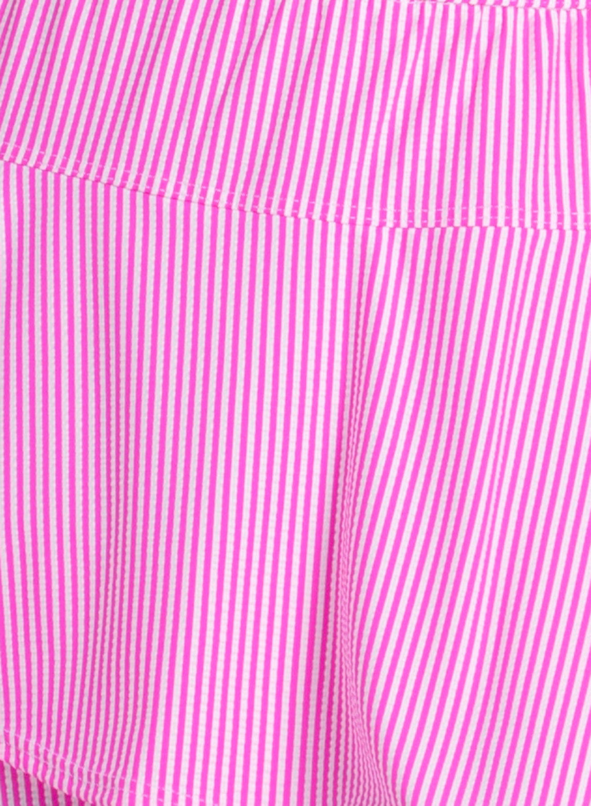 Lucky In Love Seersucker Flounce Skort