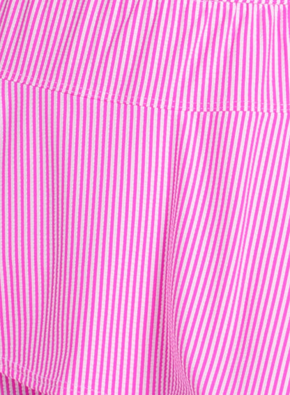 Lucky In Love Seersucker Flounce Skort