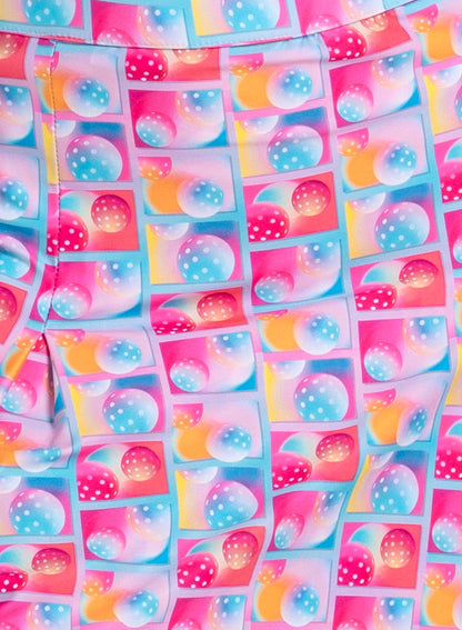 Lucky In Love Bubble Pop Pickleball Skirt