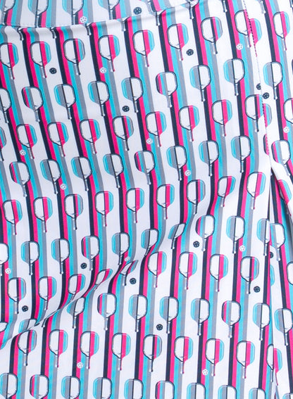Lucky In Love Grip Strip Pickleball Skirt