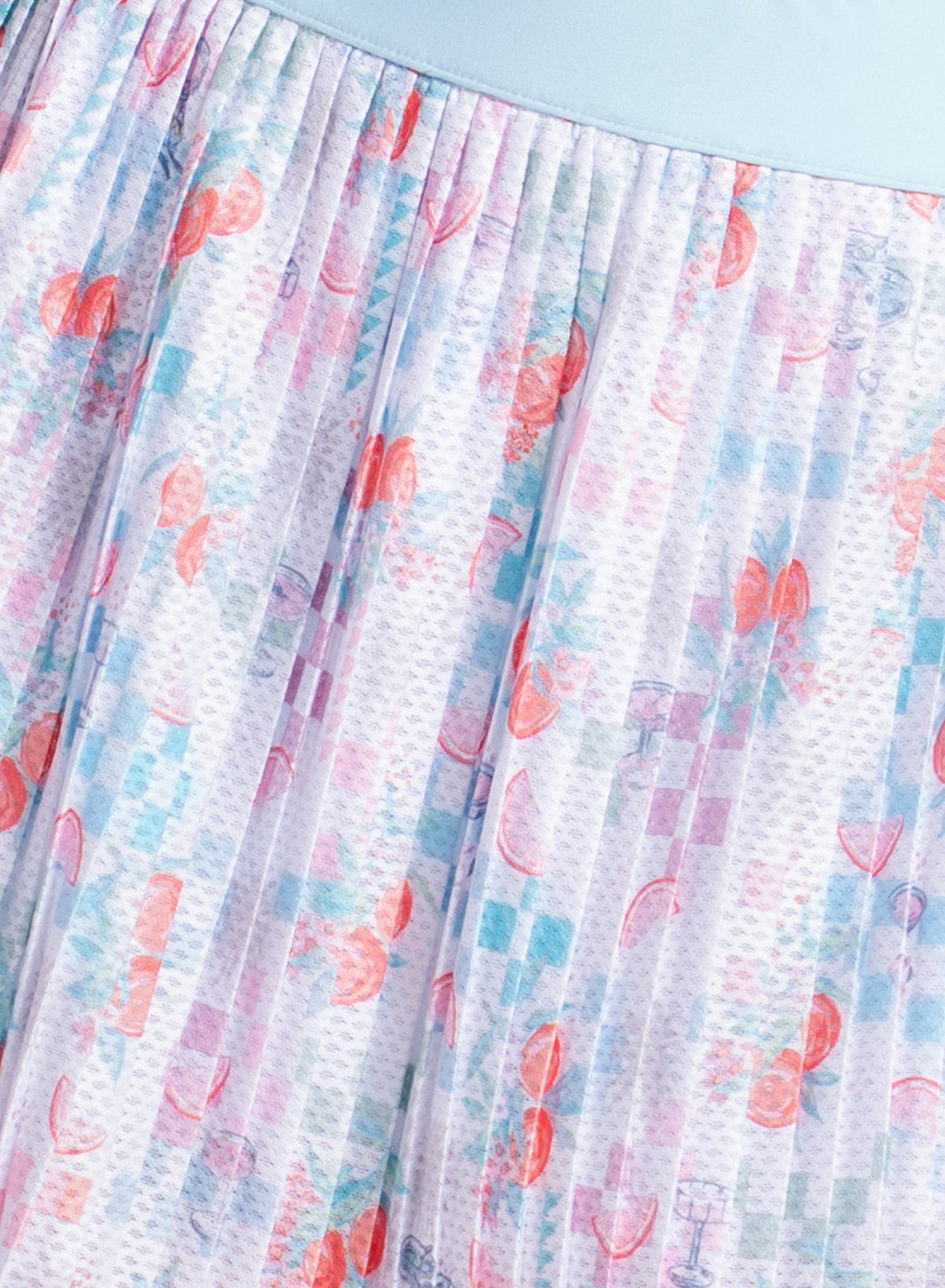 Lucky In Love Zesty Pleated Skirt
