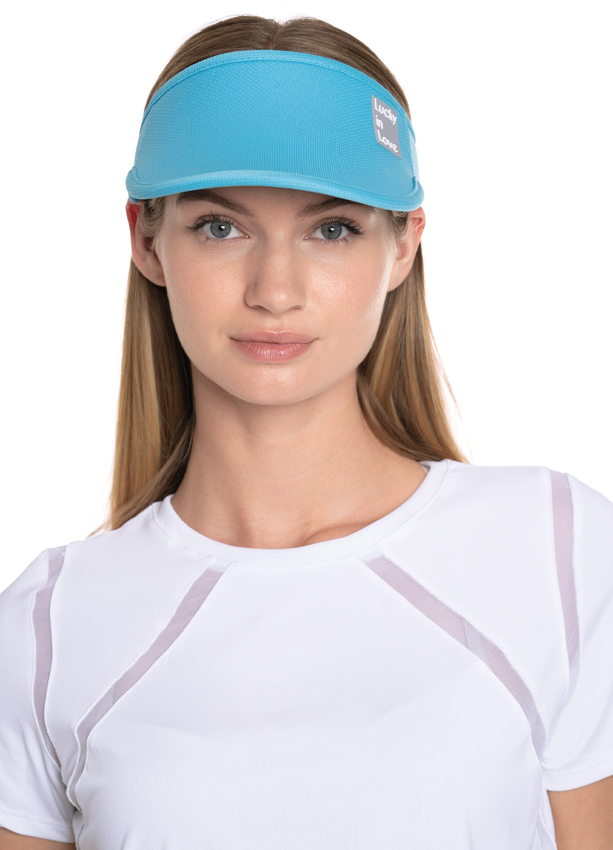 Lucky In Love Lucky Logo Stretch Visor