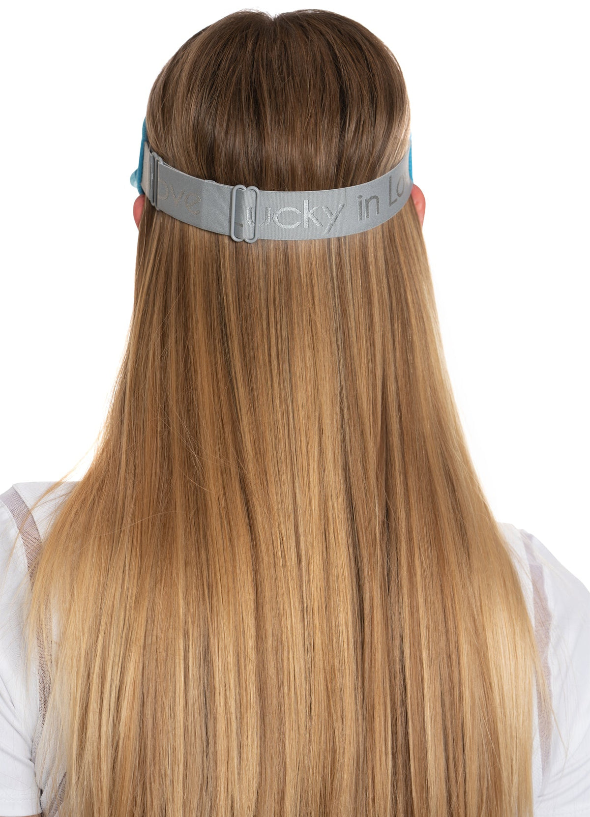 Lucky In Love Lucky Logo Stretch Visor