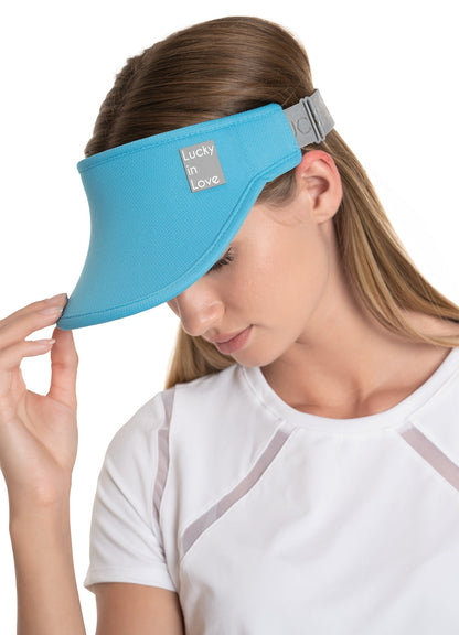 Lucky In Love Lucky Logo Stretch Visor
