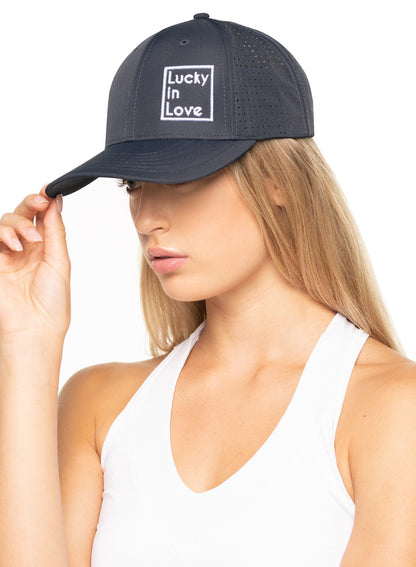Lucky In Love Lil Laser Cut Cap