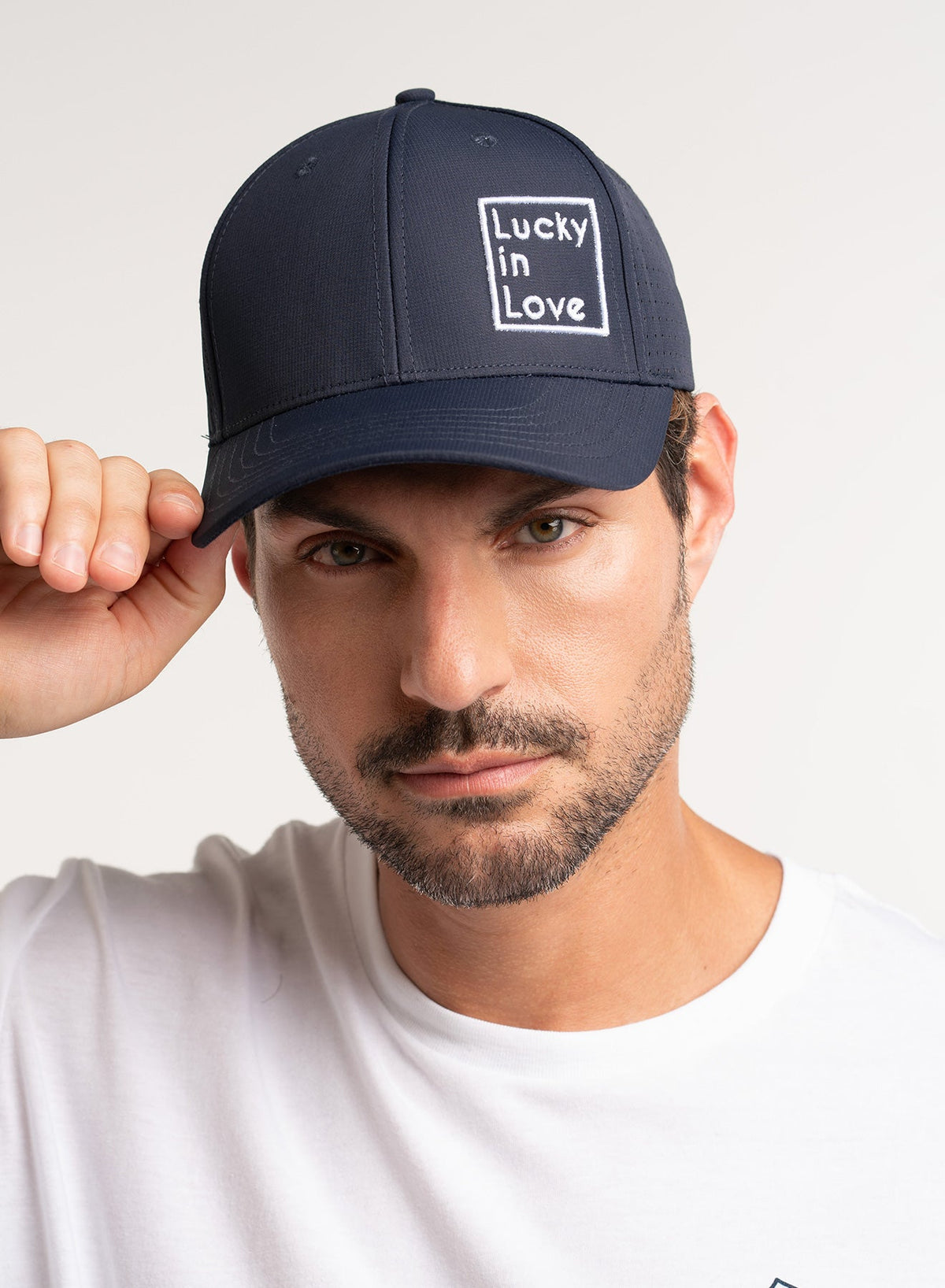 Lucky In Love Lil Laser Cut Cap