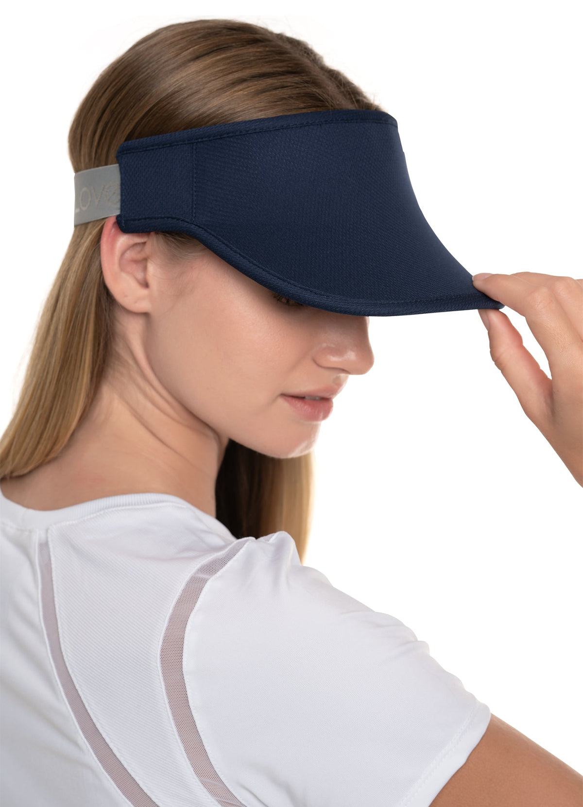 Lucky In Love Lucky Logo Stretch Visor