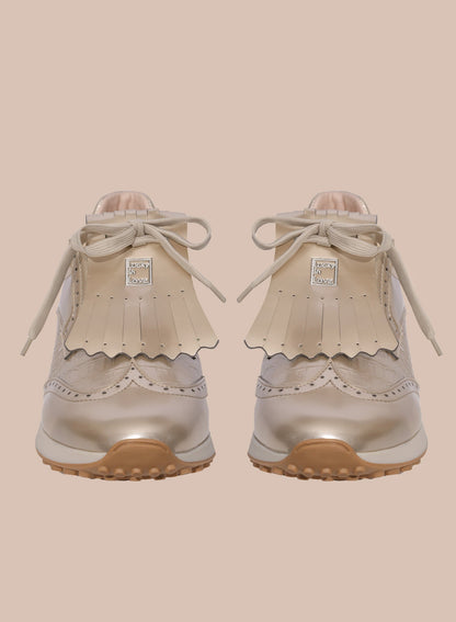 Lucky In Love Lucky X Duca Del Cosma Gold Shoe