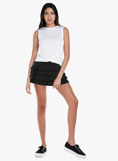 Lucky In Love Twist Front Tank