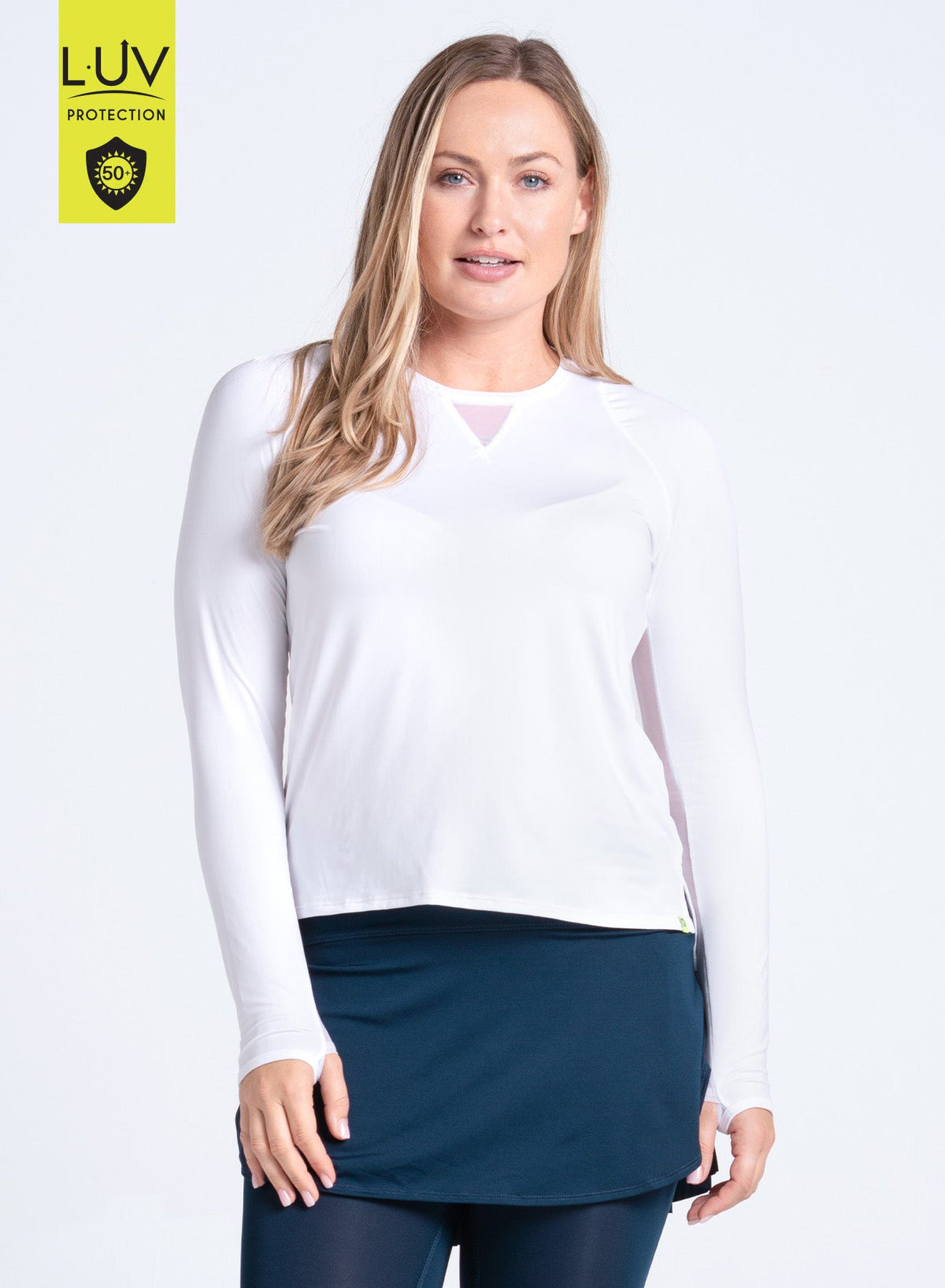 Lucky In Love High Low Breezy Long Sleeve