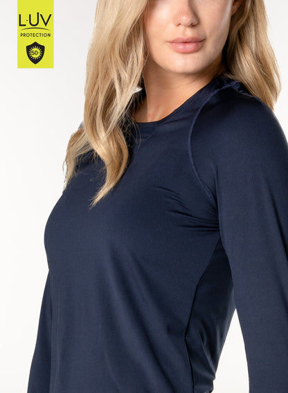 Lucky In Love High Low Breezy Long Sleeve