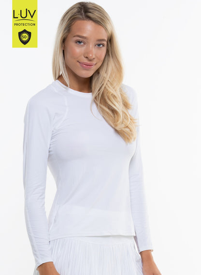 Lucky In Love Breeze Long Sleeve Crew