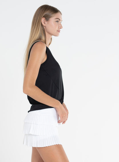 Lucky In Love Twist Front Tank