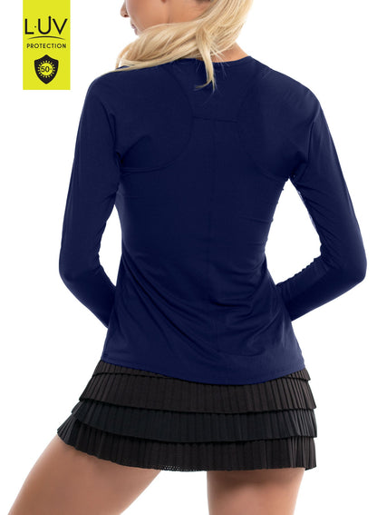 Lucky In Love Breeze Long Sleeve Crew