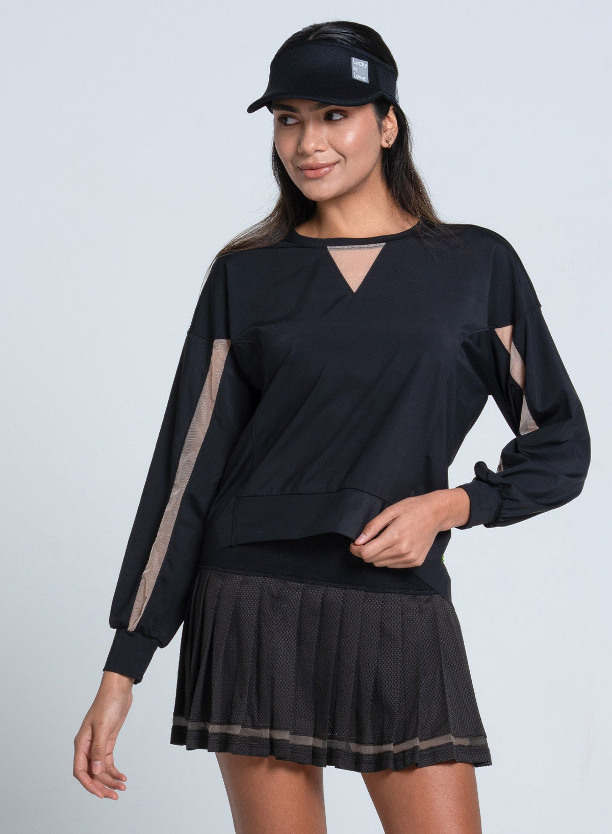 Lucky In Love Long Be Tulle Pleat Skirt