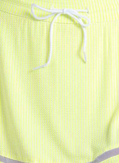 Lucky In Love High Waist Seersucker Skirt