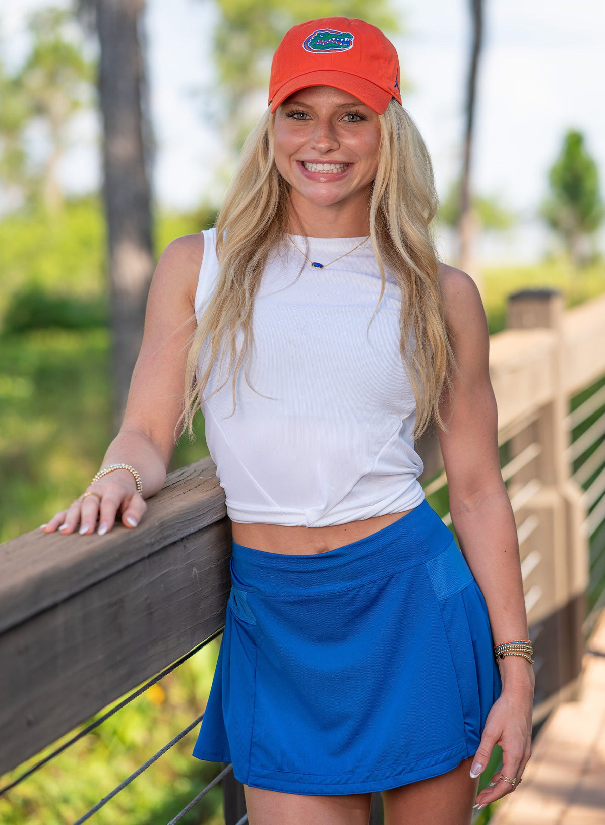 Lucky In Love Team Spirit Pleat Skirt-13"