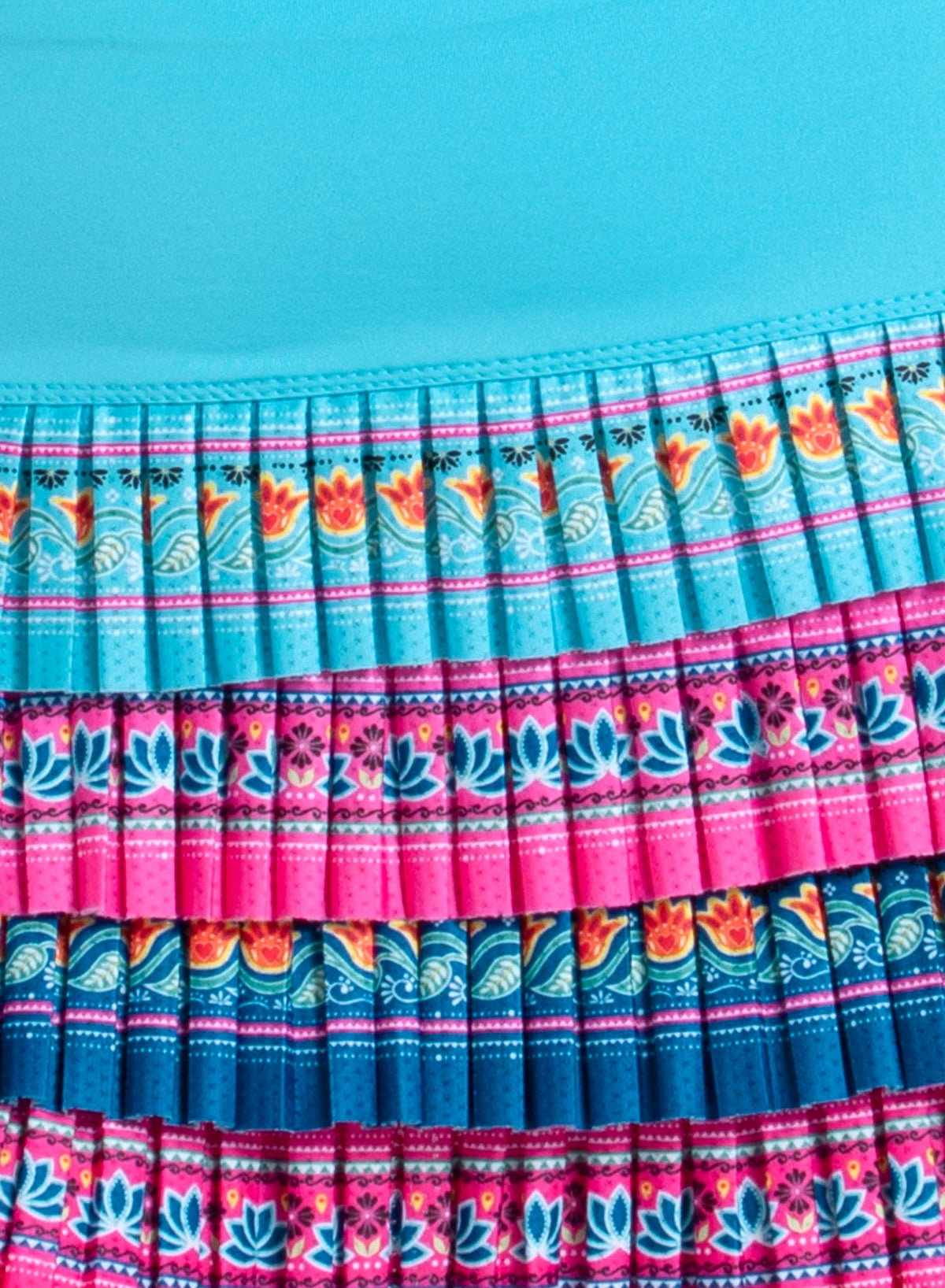 Lucky In Love Tiny Garden Pleated Skirt