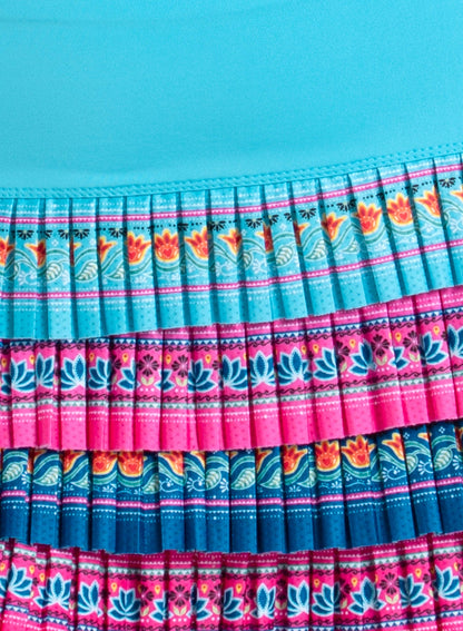 Lucky In Love Tiny Garden Pleated Skirt