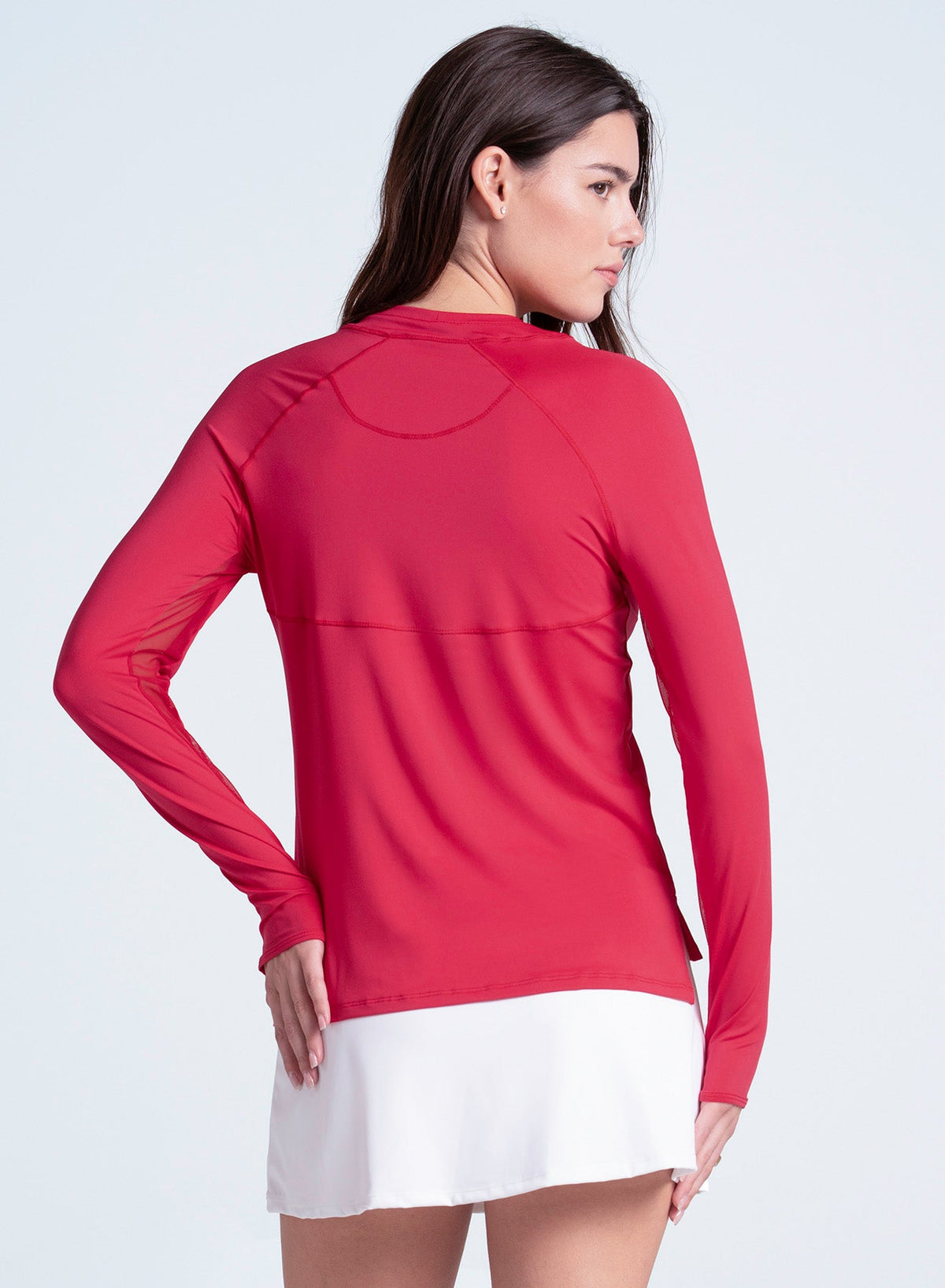 Lucky In Love High Low Breezy Long Sleeve