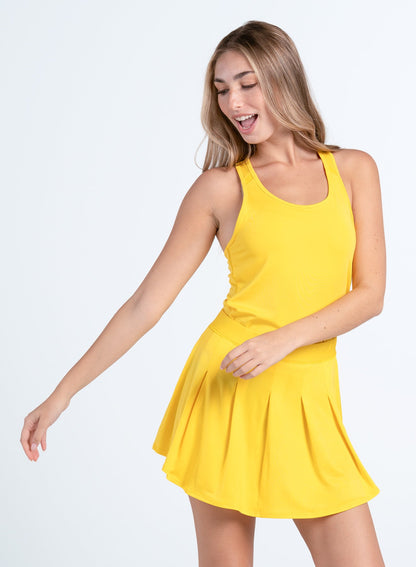 Lucky In Love Team Love Pleat Skirt