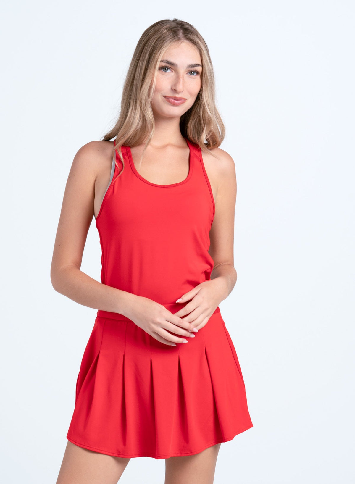Lucky In Love Team Love Pleat Skirt
